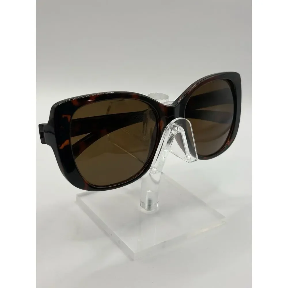 Suncloud Beyond Polarized GW Tortoise Wrap Sunglasses Brown Lenses USA
